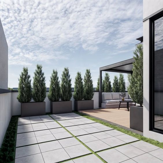 نمونه دیوارپوش بتن اکسپوز در پروژه تجاری