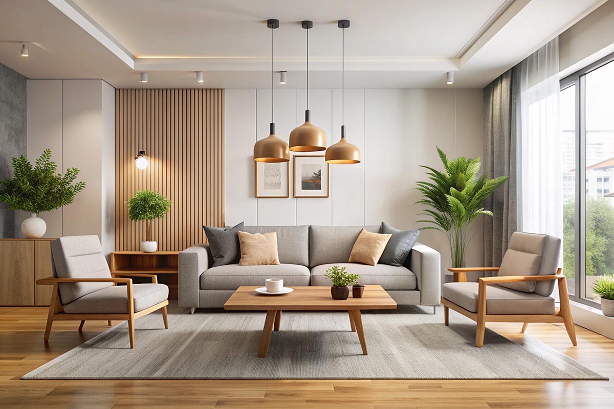 محوطه‌سازی باغ بام نیاوران