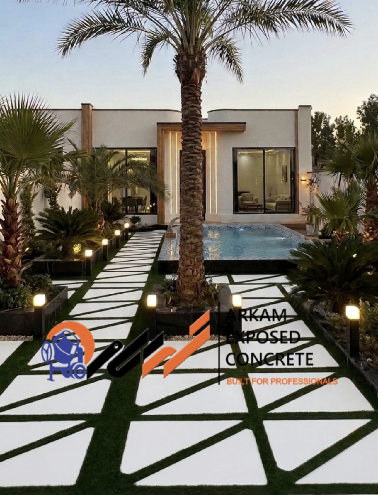 کفپوش اکسپوز مثلثی
