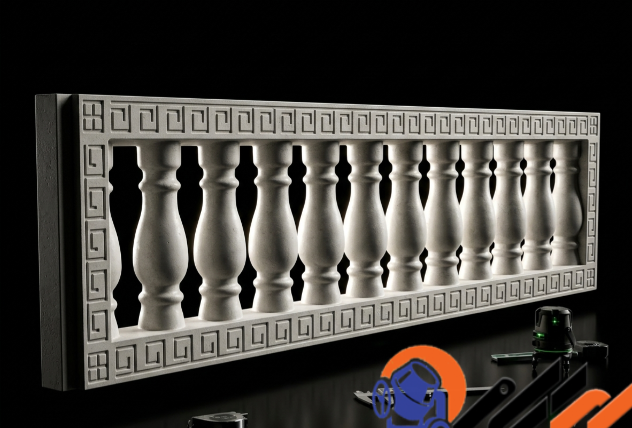 پانل دیوار پیش ساخته دکوراتیو طرح سراهی